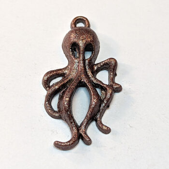 Octopus Charm Antique Copper - Image 5