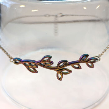 Rainbow Branch Hollow Leaves Bracelet / Anklet