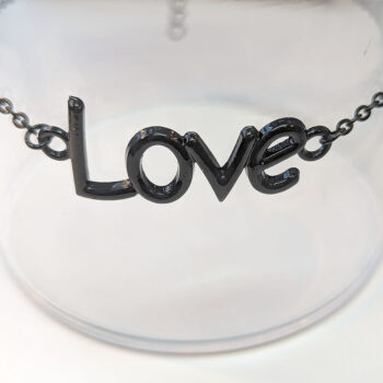 Black LOVE Bracelet / Anklet