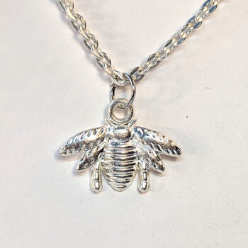 Bee Silver Necklace