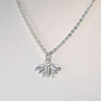 Bee Silver Necklace - Image 4