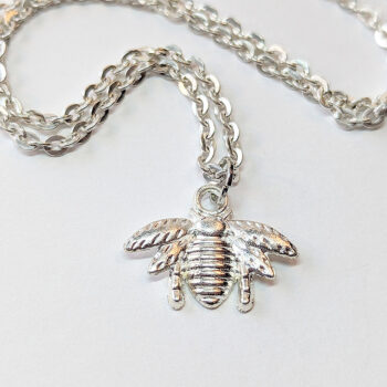 Bee Silver Necklace - Image 3