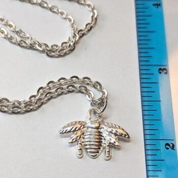 Bee Silver Necklace - Image 2