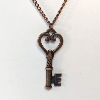 Master Key Vintage Style Necklace Antique Copper - Image 5