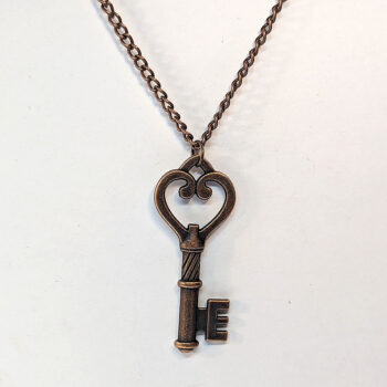 Master Key Vintage Style Necklace Antique Copper - Image 4