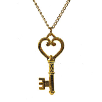 Antique Gold Master Key Vintage Style Necklace