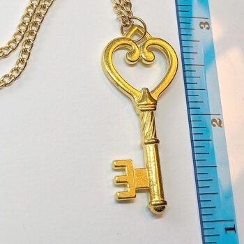 Antique Gold Master Key Vintage Style Necklace - Image 2