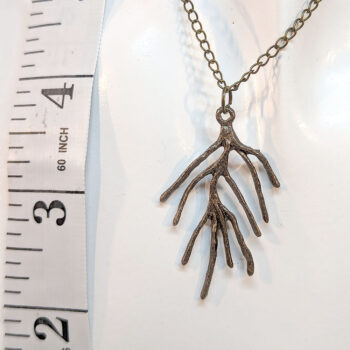 Antique Bronze Branch Wild Branches Necklace - Image 3