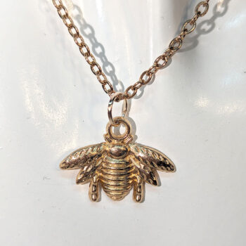 KC Gold Bee Necklace