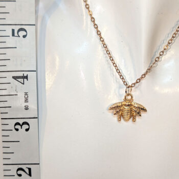 KC Gold Bee Necklace - Image 2