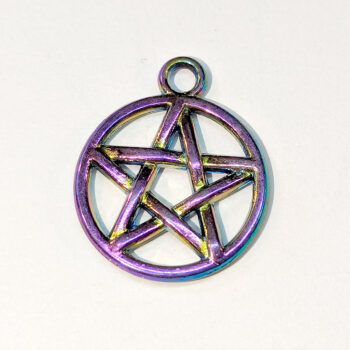 Weaving Pentagram Charm Rainbow