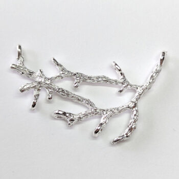 Large Branch Pendant Multi Connector Silver - Image 4