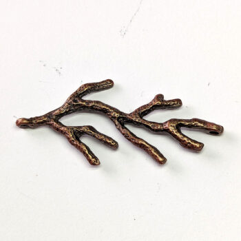 Branch Connector / Pendant Antique Copper