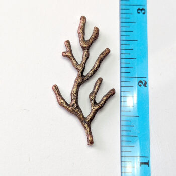 Branch Connector / Pendant Antique Copper - Image 2