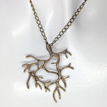 Bronze Tree of Life Wild Branches Necklace - Image 3