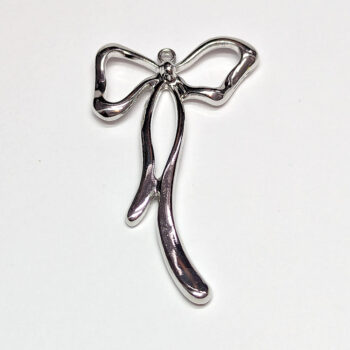 Silver Long Bow Pendant