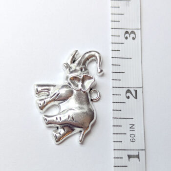 Elephant Pendant Antique Silver - Image 2