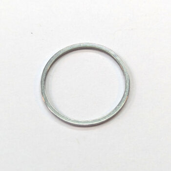 Small Round Circle Hoop Connector Silver