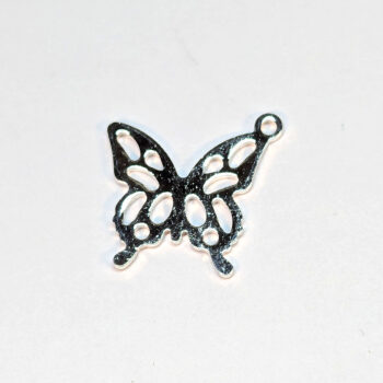 Sterling Silver Angle Butterfly Charm