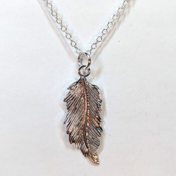 Sterling Silver Necklaces With Leaf 18" - Image 12