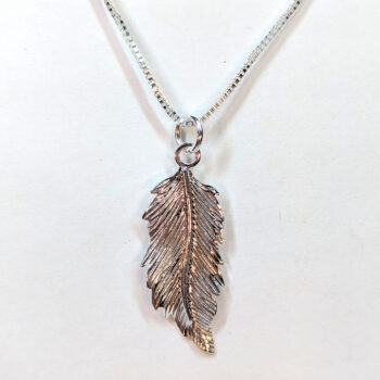 Sterling Silver Necklaces With Leaf 18" - Image 10