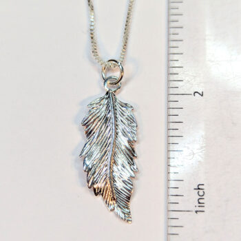 Sterling Silver Necklaces With Leaf 18" - Image 9