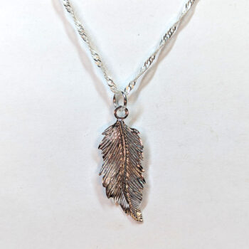 Sterling Silver Necklaces With Leaf 18" - Image 8