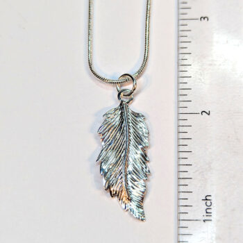 Sterling Silver Necklaces With Leaf 18" - Image 5