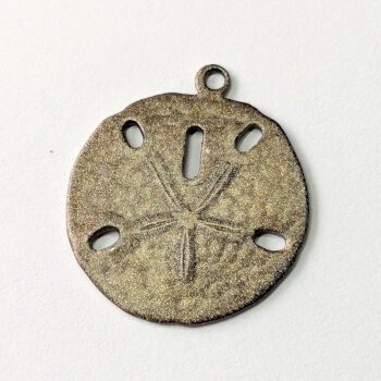 Antique Bronze Sand Dollar Charm