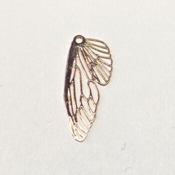 Rose Gold Hollow Delicate Butterfly Wing Pendant