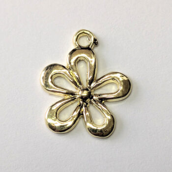 16K Real Gold Plated Daisy Flower Charm - Image 4