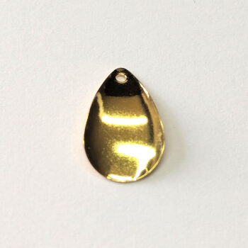 18K Real Gold Plated Teardrop Geometric Charm