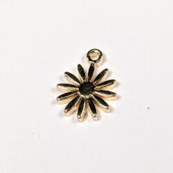 16K Real Gold Plated Cherry Blossom Flower Charm