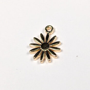 16K Real Gold Plated Cherry Blossom Flower Charm