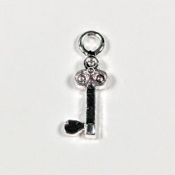 Sterling Silver Key Charm