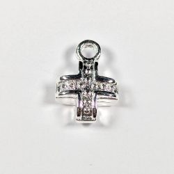 Sterling Silver Plus Cross Charm