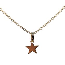 24K Real Gold Dipped / Plated Star Necklace