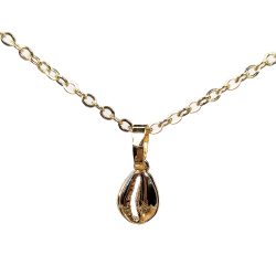 18K Real Gold Plated Cowrie Shell Necklace