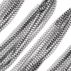 Stainless Steel Silver Box Chain Necklace