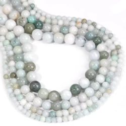 Burmese Jade Semi Precious Gemstone Beads 4mm