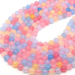 Morganite Semi Precious Gemstone Beads 4mm
