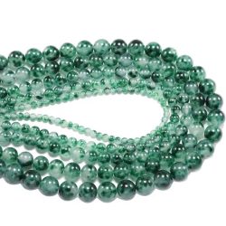Moss Jade Semi Precious Gemstone Beads 4mm