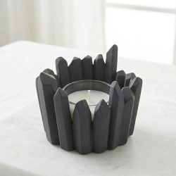 Eco Resin Crystals Tealight Candle Holder