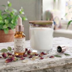 Rose Candles