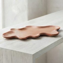 Concrete Large Modern Irregular Trinket Tray Dish