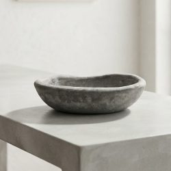 Concrete Naturals Small Irregular Round Trinket Tray Dish