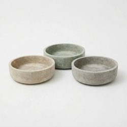 Concrete Naturals Small Strait Round Trinket Tray Dish
